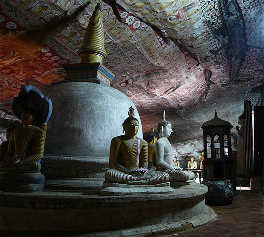 Dambulla cave temple, Matale, Sri Lanka