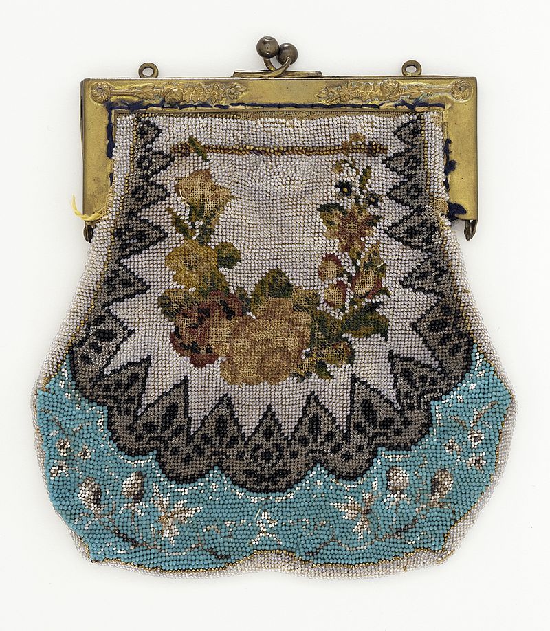 Women's handbag in 1860