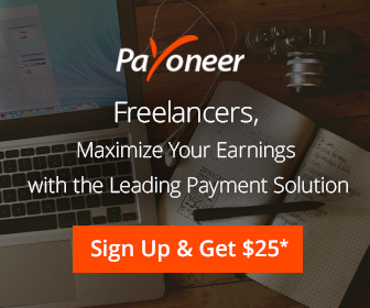Open a Payoneer Account and get an international MasterCard Free